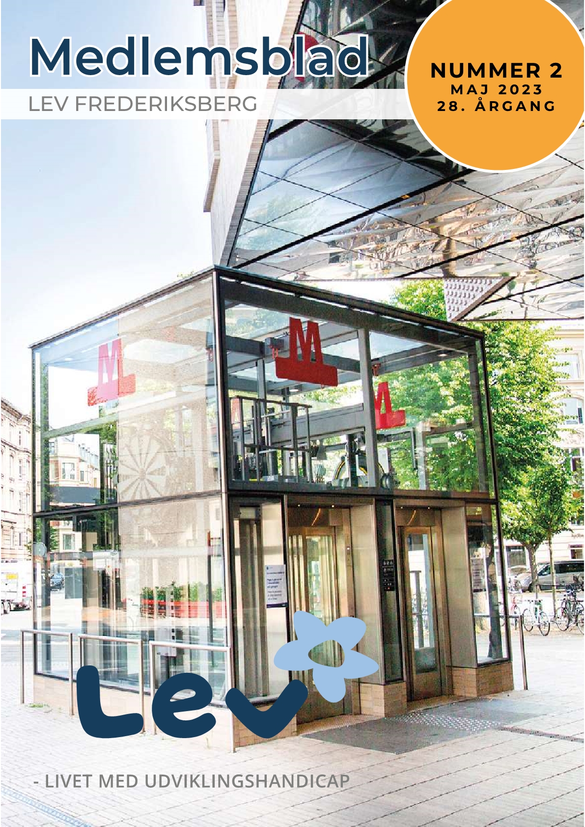 Forside bladet Lev Frederiksberg 1 2023